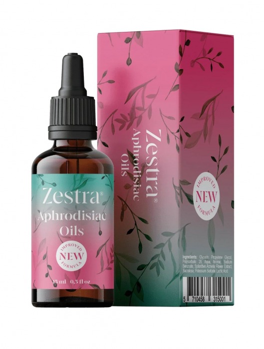 Возбуждающее масло Zestra Aphrodisiac Oils - 15 мл. - Zestra - купить с доставкой в Бердске
