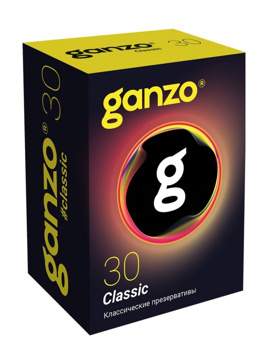 Классические презервативы с обильной смазкой Ganzo Classic - 30 шт. - Ganzo - купить с доставкой в Бердске