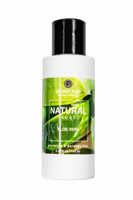 Органический гель Natural Lube - 100 мл. - Secret Play - купить с доставкой в Бердске