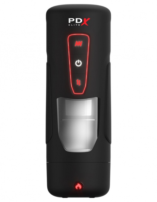 Автоматический мастурбатор с функцией нагрева Milk Me Hotter - Pipedream - в Бердске купить с доставкой