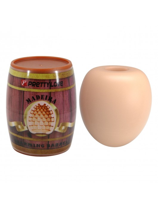 Мастурбатор в футляре-бочке Charming Barrel Madeira - Baile - в Бердске купить с доставкой