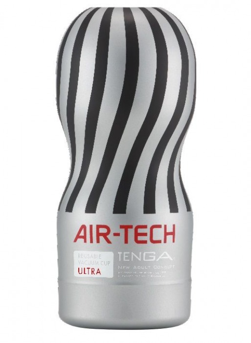 Серый мастурбатор Reusable Vacuum CUP ULTRA - Tenga - в Бердске купить с доставкой