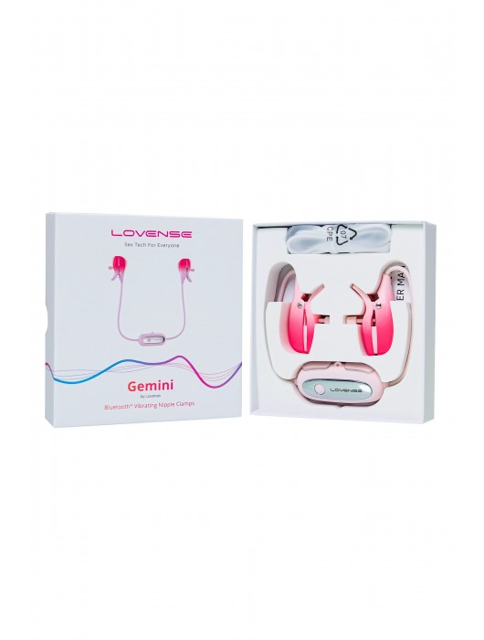 Виброзажимы для сосков Gemini - Lovense