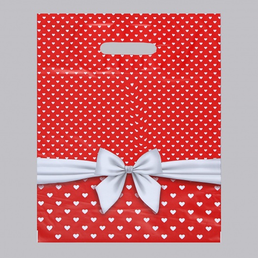 Пакет «Скарлетт» с вырубной ручкой (30х38 см) - Сима-Ленд - купить с доставкой в Бердске