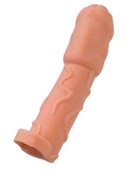 Телесная удлиняющая насадка - 16 см. - ToyFa - в Бердске купить с доставкой
