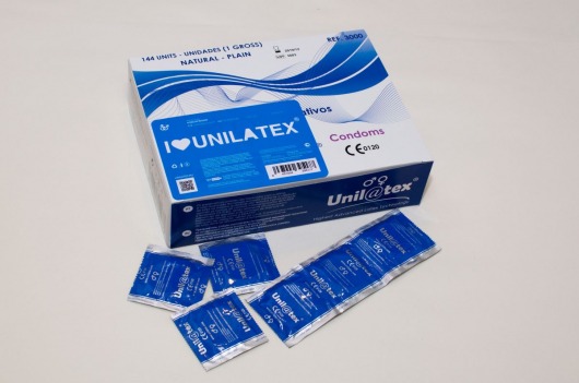 Классические презервативы Unilatex Natural Plain - 144 шт. - Unilatex - купить с доставкой в Бердске