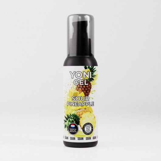Лубрикант для орального секса SGAN со вкусом кислого ананаса - 100 мл. - SGAN - купить с доставкой в Бердске