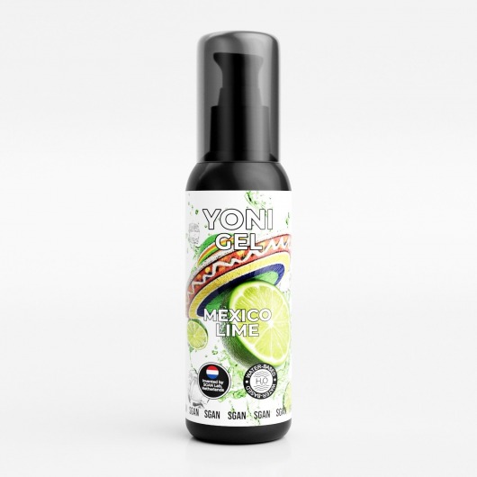 Лубрикант для орального секса SGAN со вкусом мексиканского лайма - 100 мл. - SGAN - купить с доставкой в Бердске