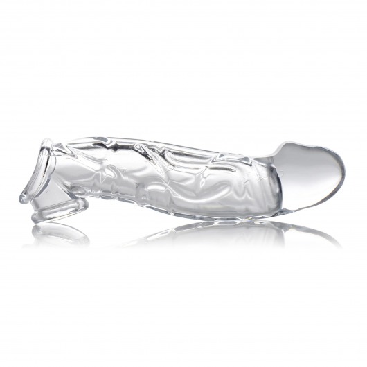 Прозрачная насадка для увеличения члена 2 Inch Clear Extender Sleeve - XR Brands - в Бердске купить с доставкой