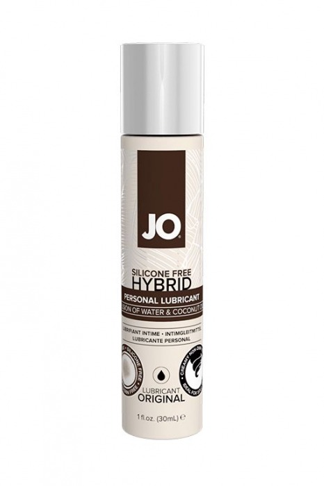 Водно-масляный лубрикант JO Silicon free Hybrid Lubricant ORIGINAL- 30 мл. - System JO - купить с доставкой в Бердске