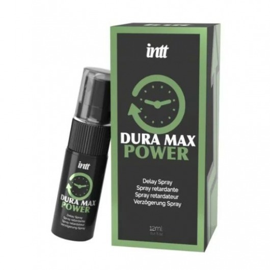 Пролонгирующий спрей Dura Max - 12 мл. - INTT - купить с доставкой в Бердске