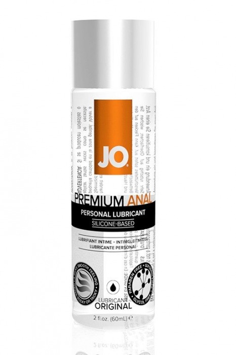 Анальный лубрикант на силиконовой основе JO Anal Premium - 60 мл. - System JO - купить с доставкой в Бердске