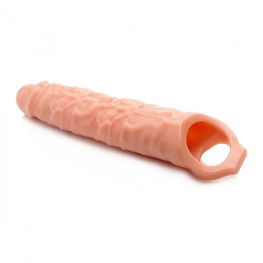Телесная насадка-удлинитель 3 Inch Extender Sleeve - 27,3 см. - XR Brands - в Бердске купить с доставкой