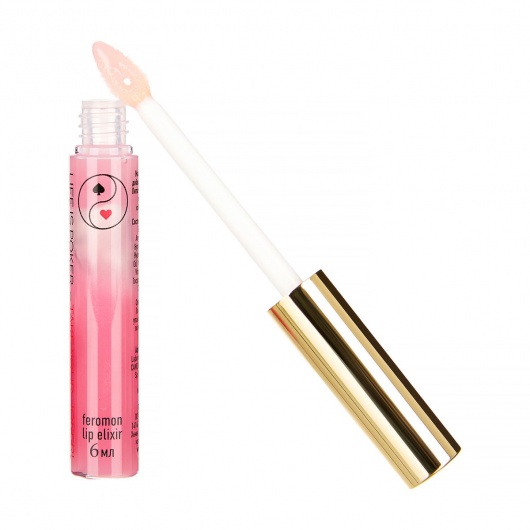 Розовый эликсир для губ с феромонами Joker - 6 мл. -  - Магазин феромонов в Бердске