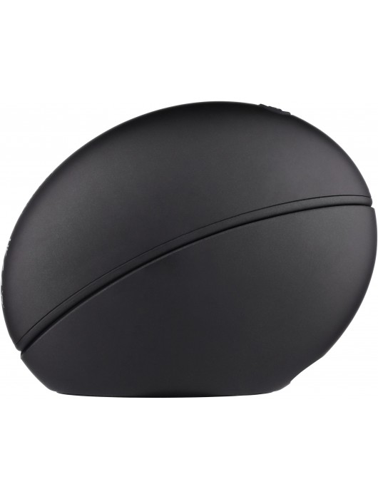 Черный вакуум-волновой стимулятор Pulse Galaxie с проекцией звёздного неба - Svakom