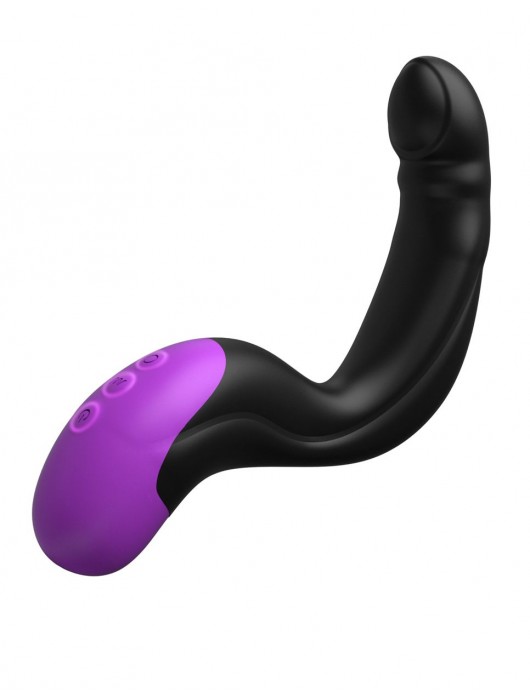Черно-фиолетовый вибромассажёр простаты Hyper-Pulse P-Spot Massager - Pipedream - в Бердске купить с доставкой