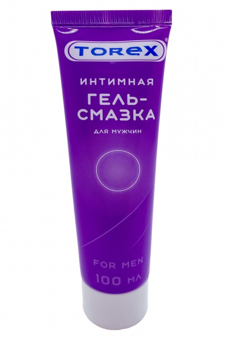 Гель-смазка на водной основе For Men - 100 мл. - Torex - купить с доставкой в Бердске