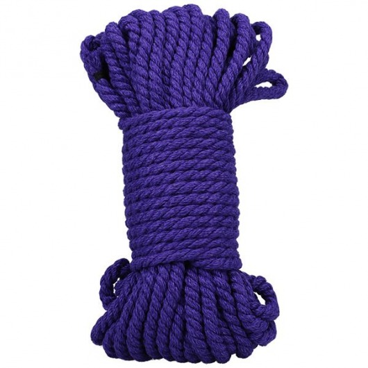 Фиолетовая верёвка для связывания и фиксации Bind Tie - 15,24 м. - Doc Johnson - купить с доставкой в Бердске