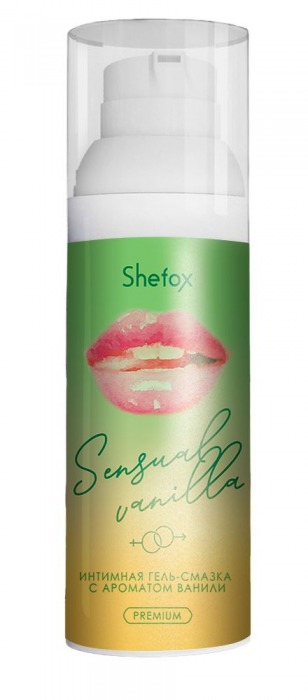 Интимная гель-смазка Shefox Premium «Чувственная ваниль» - 50 мл. - Shefox - купить с доставкой в Бердске
