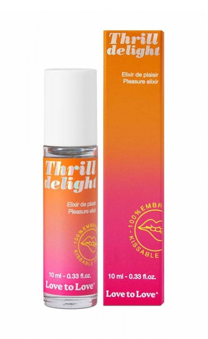 Возбуждающий гель Thrill Delight - 10 мл. - Love to Love - купить с доставкой в Бердске