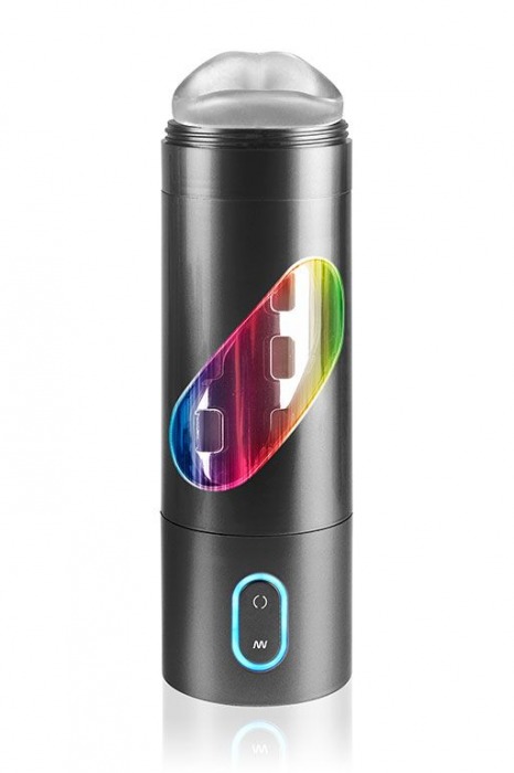 Перезаряжаемый мастурбатор-ротик Extreme Toyz Rechargeable Roto-Bator Mouth - Pipedream - в Бердске купить с доставкой