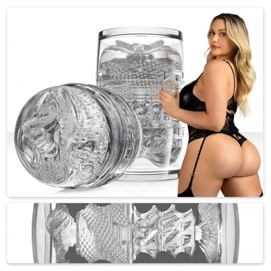 Прозрачный двусторонний мастурбатор Fleshlight Quickshot Mia Malkova - Fleshlight - в Бердске купить с доставкой