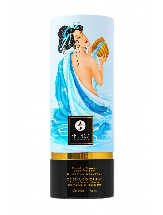 Соль Мёртвого моря для ванны Oriental Crystals «Искушение океана» - 500 гр. -  - Магазин феромонов в Бердске