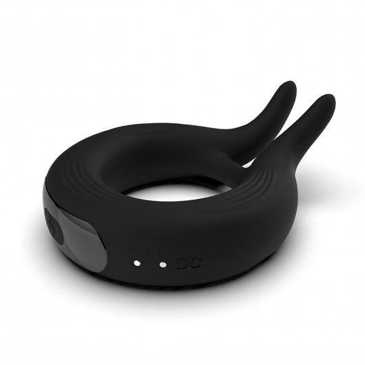 Черное эрекционное кольцо Marry Me Rechargeable Vibrating Cockring - Adrien Lastic - в Бердске купить с доставкой