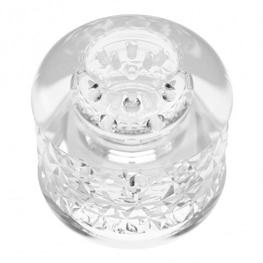 Прозрачный сквозной мастурбатор Crystle - Baile - в Бердске купить с доставкой