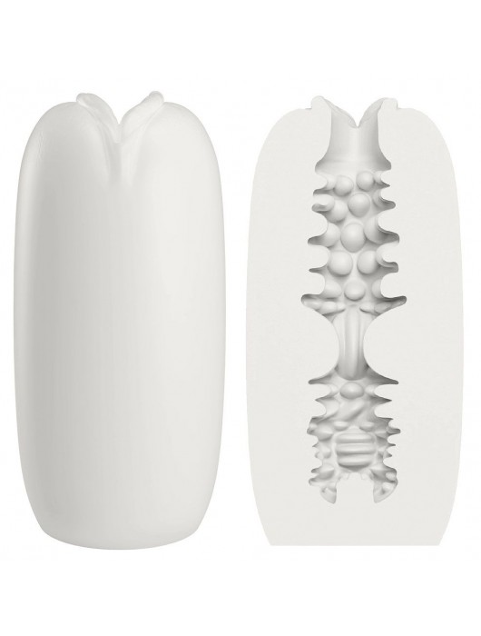 Белый мастурбатор-вагина Olga - Baile - в Бердске купить с доставкой