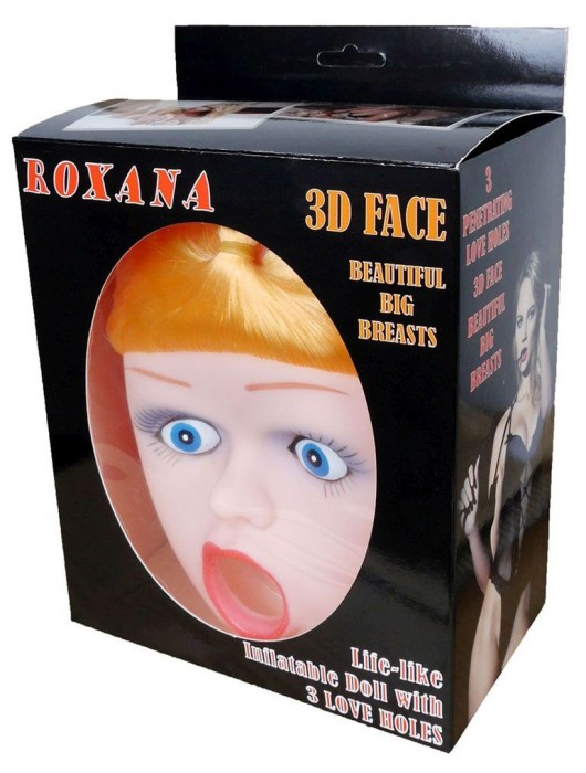 Надувная секс-кукла Roxana 3D - Boys of Toys - в Бердске купить с доставкой
