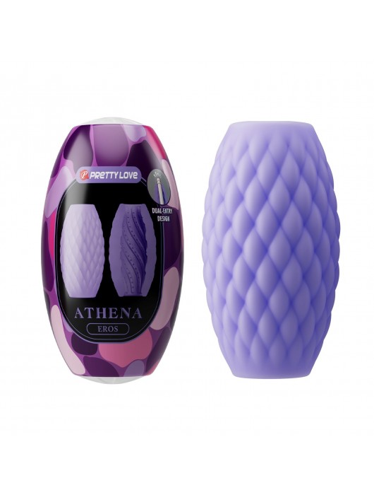 Сиреневый нереалистичный мастурбатор Athena - Baile - в Бердске купить с доставкой