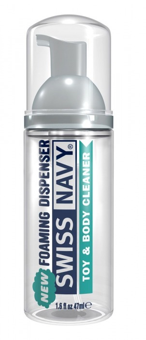 Очищающая пенка для игрушек и тела Toy   Body Cleaner Foamer - 47 мл. - Swiss navy - купить с доставкой в Бердске