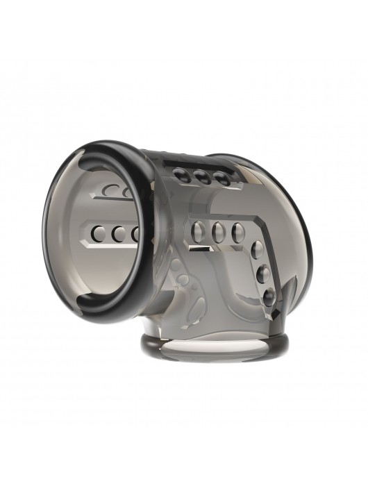 Дымчатая насадка на пенис и мошонку - Baile - в Бердске купить с доставкой