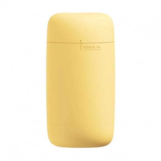 Желтый мастурбатор Tenga Puffy - Tenga - в Бердске купить с доставкой