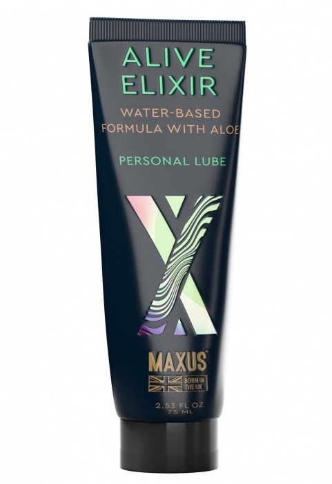 Интимный гель на водной основе MAXUS Alive Elixir - 75 мл. - Maxus - купить с доставкой в Бердске