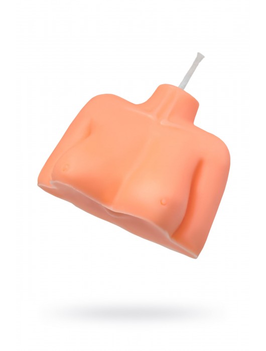 Оранжевая сувенирная свеча «Женский силуэт» - Pecado - купить с доставкой в Бердске