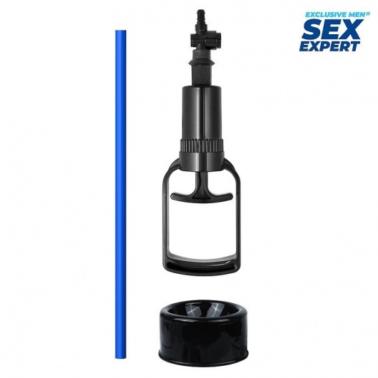 Комплект запасных частей для помпы: ручка, шланг и уплотнительная насадка - Sex Expert - купить с доставкой в Бердске