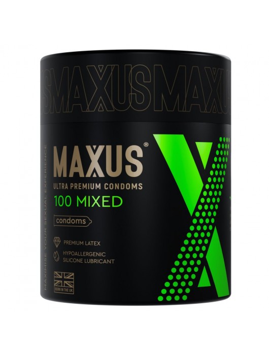 Презервативы MAXUS Mixed - 100 шт. - Maxus - купить с доставкой в Бердске