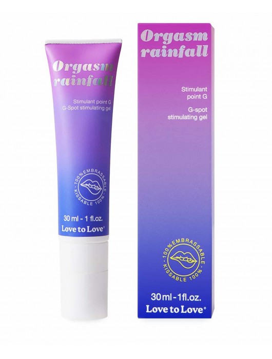 Гель для стимуляции G-точки зоны Orgasm Rainfall - 30 мл. - Love to Love - купить с доставкой в Бердске