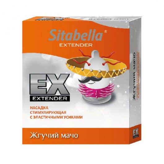 Стимулирующая насадка Sitabella Extender  Жгучий мачо - Sitabella - купить с доставкой в Бердске