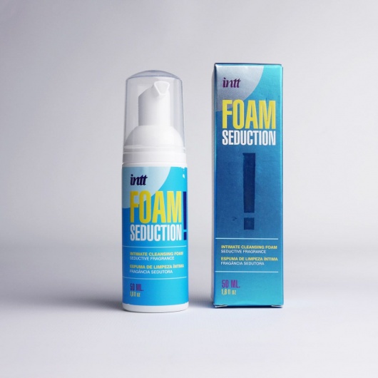 Очищающая пенка для тела Foam Seduction - 50 мл. - INTT - купить с доставкой в Бердске