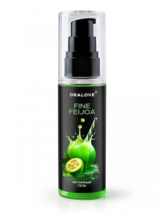 Съедобная смазка на водной основе с ароматом фейхоа - 60 гр. - Биоритм - купить с доставкой в Бердске