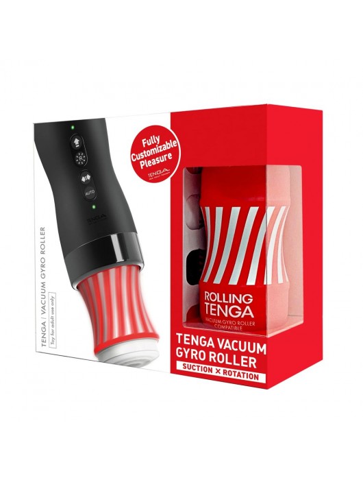 Набор Tenga Vacuum Gyro Roller 3s: мастурбатор и устройство для вращения и создания вакуума - Tenga - в Бердске купить с доставкой