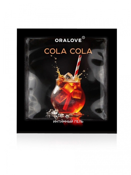 Саше съедобной оральной смазки OraLove с ароматом колы - 3 гр. - Биоритм - купить с доставкой в Бердске
