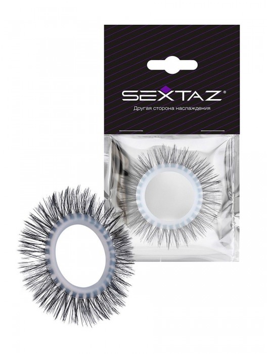Круглое эрекционное кольцо с длинными «ресничками» - Sextaz - в Бердске купить с доставкой