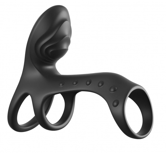 Черная насадка на пенис Ultimate Couples Cage Pro - Pipedream - в Бердске купить с доставкой