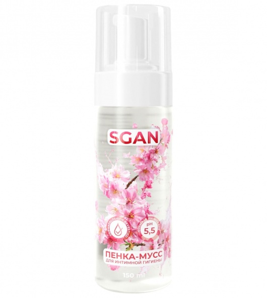 Пенка-мусс для интимной гигиены SGAN с пребиотиками - 150 мл. - SGAN - купить с доставкой в Бердске