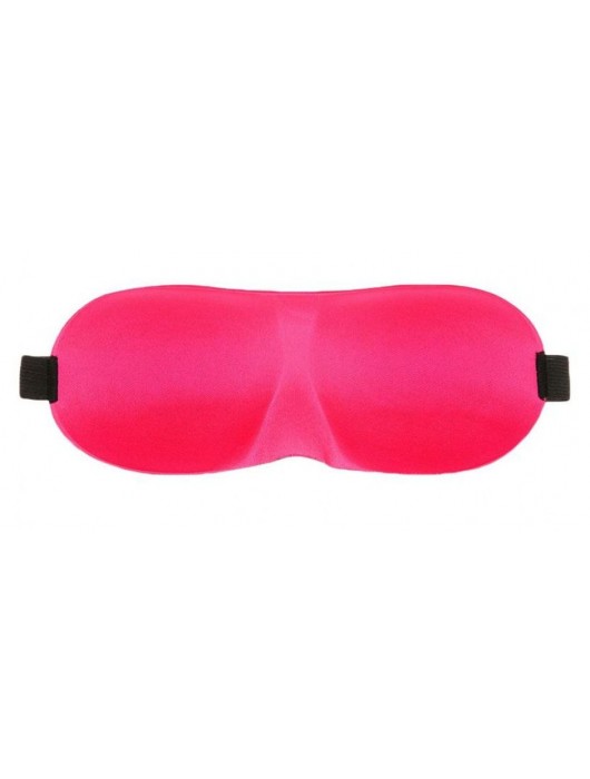 Розовая глухая маска на резинке - Sitabella - купить с доставкой в Бердске