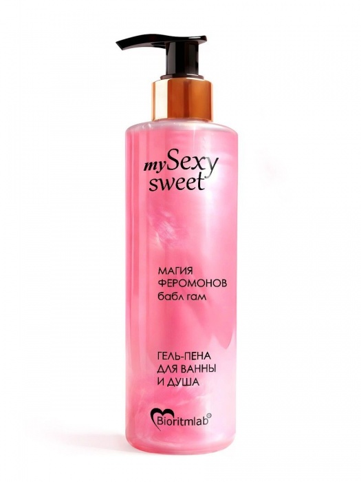 Гель-пена для ванны и душа Sexy Sweet с феромонами и ароматом бабл-гам - 200 мл. -  - Магазин феромонов в Бердске